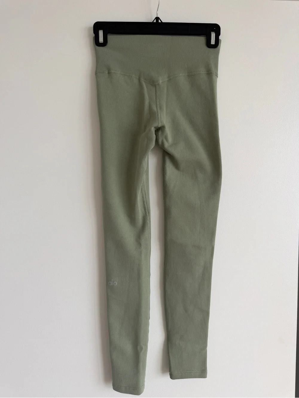Alo Seamless Modal Ribbed High-Waist 7/8 Legging